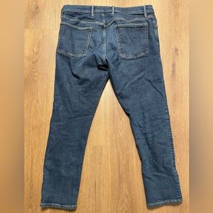 Gap denim 36 x 30 slim taper mens jeans